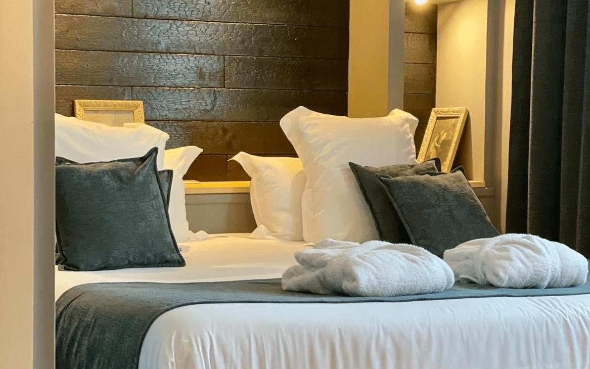 Logis Hotel Et Spa Chez Camillou オモン・オーブラック 部屋 写真